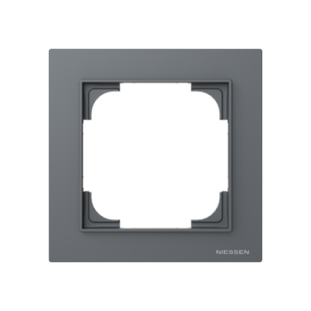 Marco 1 a 4 elementos Serie Alba gris mate 8971 GR