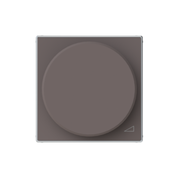 Tapa + botón regulador giratorio Sky Niessen Taupé 8560.2 TP