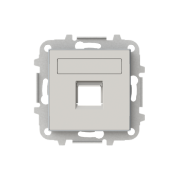 Tapa 1 conector con persiana Sky Niessen Duna 8518.1 DN