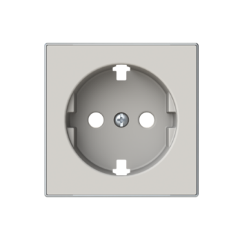Tapa base enchufe Schuko TT lateral Sky Niessen Duna 8588 DN