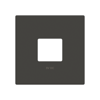 Tapa cargador USB Serie de lujo negro essence 8585 NE