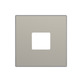 Tapa cargador USB Sky Niessen aluminio 8585 AI