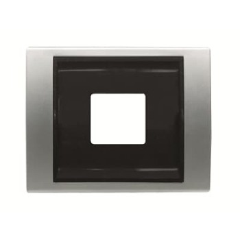 Tapa cargador USB Sky Niessen titanio 8485 TT