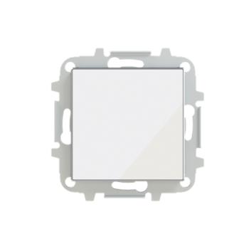 Tapa ciega Sky Niessen cristal blanco 8500 CB