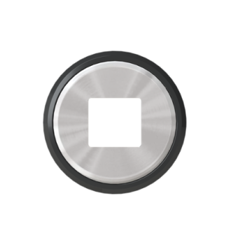 Tapa para cargador USB Skymoon cristal negro 8685 CN