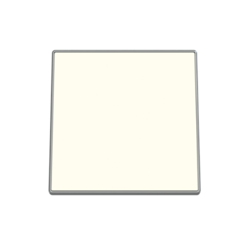 Tapa salida cable/pulsador tirador Sky blanco 8507 BL