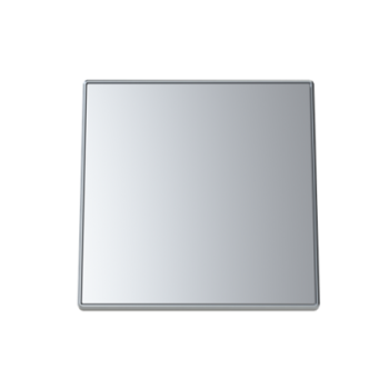 Tapa salida cable/pulsador tirador Sky plata 8507 PL