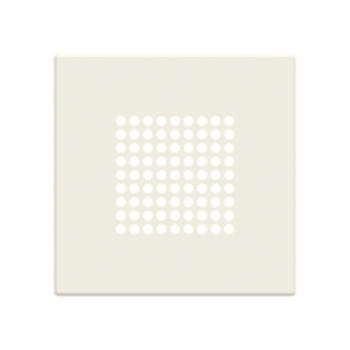 Tapa timbre / altavoz / zumbador Serie de lujo blanco essence 8529 BE