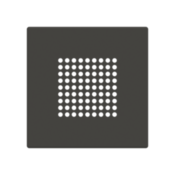 Tapa timbre / altavoz / zumbador Serie de lujo negro essence 8529 NE