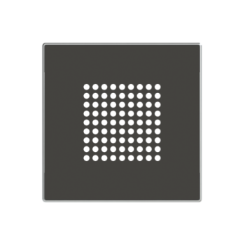 Tapa timbre / altavoz / zumbador Sky negro soft 8529 NS