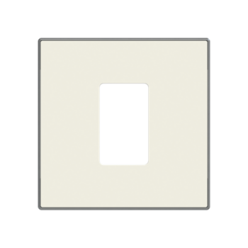 Tapa toma VDI simple blanco 8555 BL