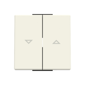 Tecla interruptor persianas Serie de lujo blanco essence 8544 BE