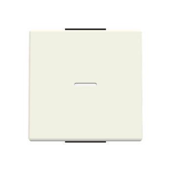 Tecla interruptor Serie de lujo con visor blanco essence 8501.3 BE