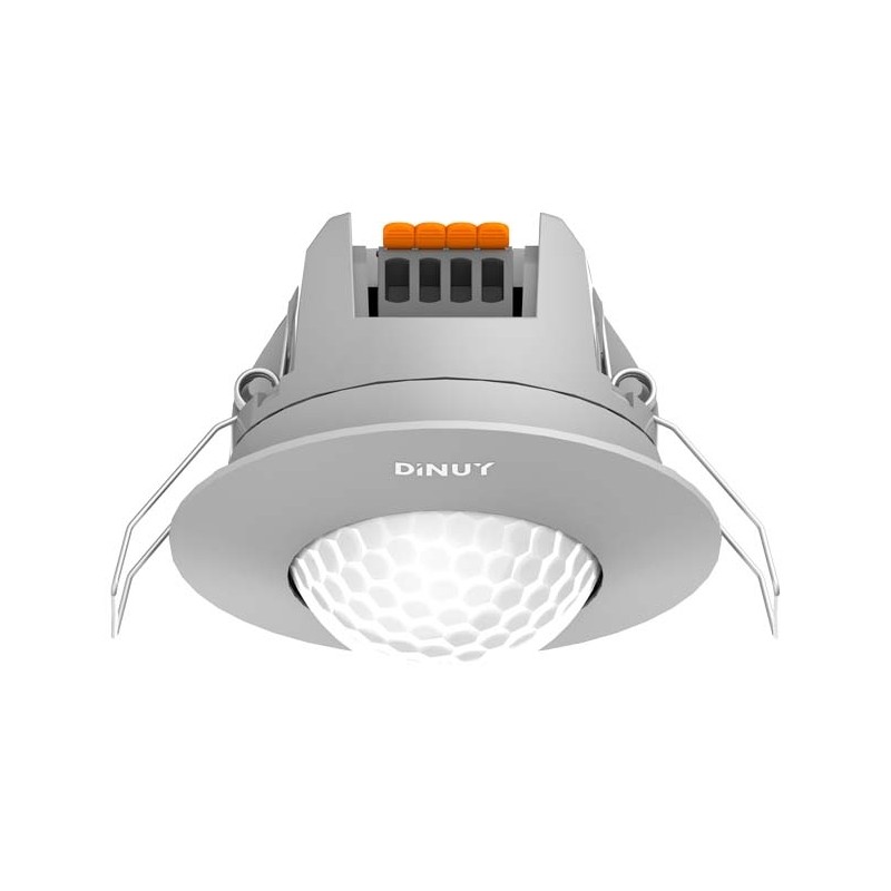 Detector Bluetooth 360º empotrable plata DM TEC B3P