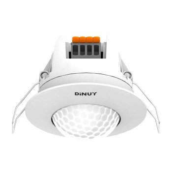 Detector Bluetooth 360º empotrable blanco DM TEC B3B