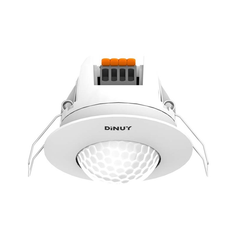 Detector Bluetooth 360º empotrable blanco DM TEC B3B