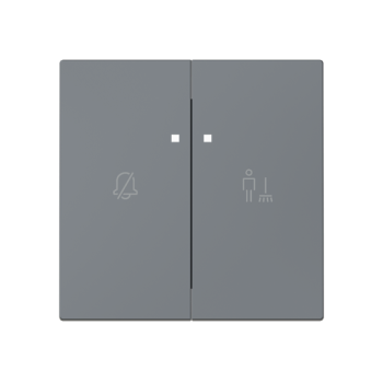 Tapa interruptor Pase-Espere con piloto Serie Alba gris mate 8944.4 GR