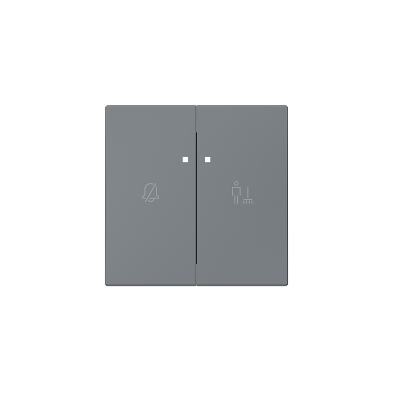 Tapa interruptor Pase-Espere con piloto Serie Alba gris mate 8944.4 GR