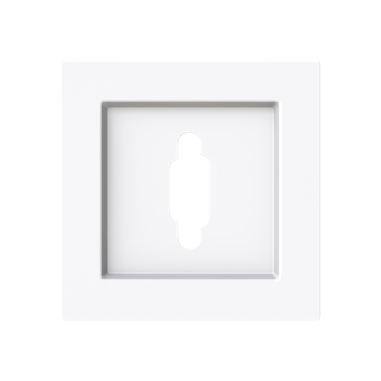 Tapa toma VGA Serie Alba blanco brillo 8955.5 BL