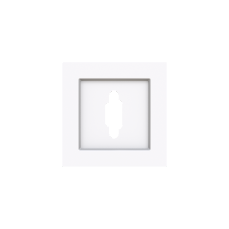 Tapa toma VGA Serie Alba blanco mate 8955.5 BT