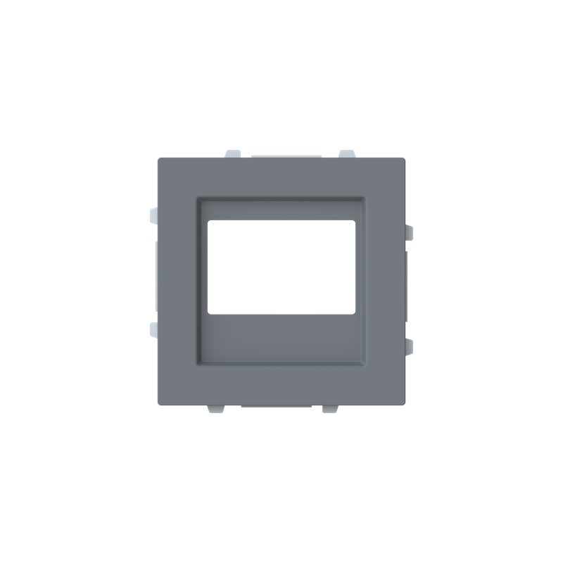 Tapa módulo radio FM/amplificador Serie Alba gris mate 8968 GR