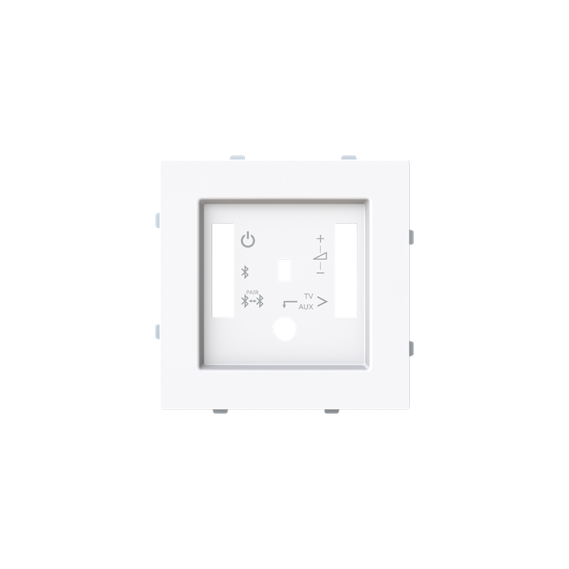 Tapa módulo amplificador Bluetooth Serie Alba blanco brillo 8968.4 BL