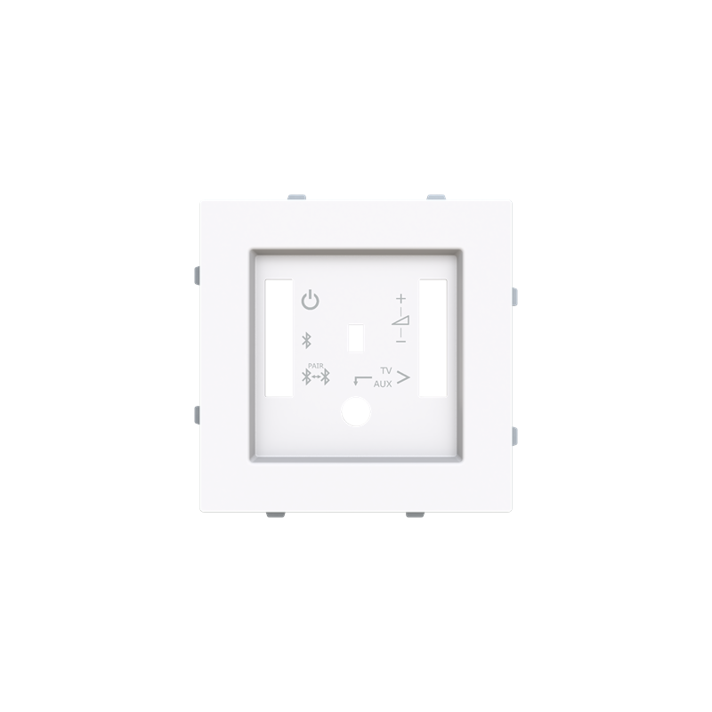 Tapa módulo amplificador Bluetooth Serie Alba blanco mate 8968.4 BT