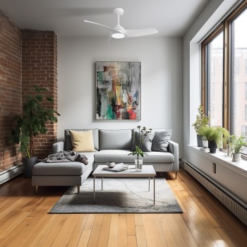 Ventilador de techo Sulion blanco DIEHL M