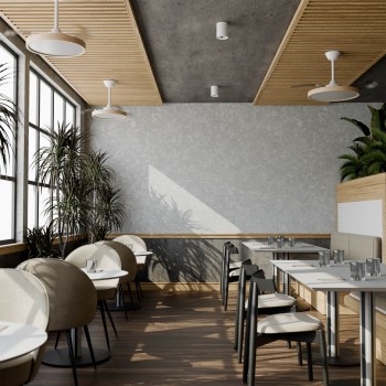 Ventilador de techo Sulion marrón BOMBAY STILO