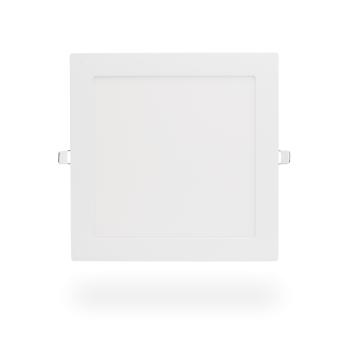 Downlight extrafino DOGMA 12W cuadrado blanco ECOLUX