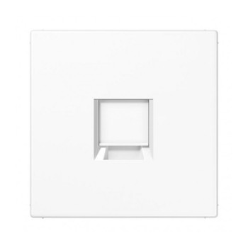 Placa modular Jack-Radiall 1 toma LS1969-1WEWW LS blanco alpino