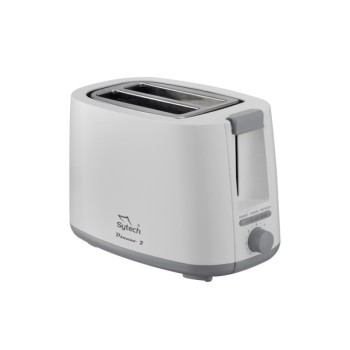 TOSTADORA 750W., 2 COMPARTIMIENTOS, BLANCO SYTECH SYTS45