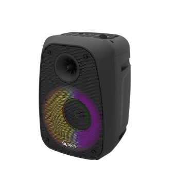 ALTAVOZ SERIE "MICROBEAT" 3", 10W, RMS / 75 PMPO, RECARGABLE, BT, MIC, LED, SYTECH SYXTR101BT
