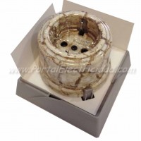 BASE ENCHUFE SCHUKO PORCELANA REGGIA