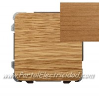 CONMUTADOR SIMPLE, MADERA CEREZO