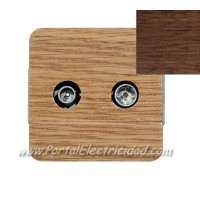 TOMA TV INTERMEDIA, MADERA WENGUE