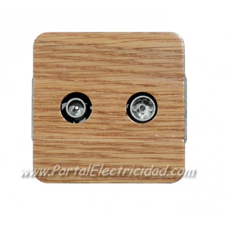 TOMA TV INTERMEDIA, MADERA ROBLE
