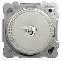 CONMUTADOR NIQUEL SATINADO. EDE REAL