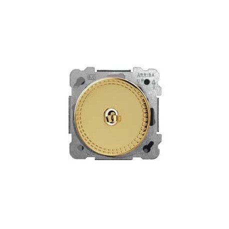 INTERRUPTOR BRILLO ORO. EDE REAL