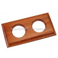 Marco de madera Sapelly FONTINI VENEZIA CARRÉ FON36811162