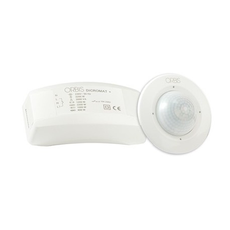 Detector de movimiento empotrable para techo DICROMAT ORBIS