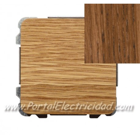 CONMUTADOR SIMPLE MADERA ROBLE ENVEJECIDO EDE57130RE
