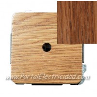 SALIDA DE CABLES MADERA ROBLE ENVEJECIDO EDE50900RE