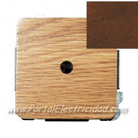 SALIDA DE CABLES MADERA NOGAL EDE50900N