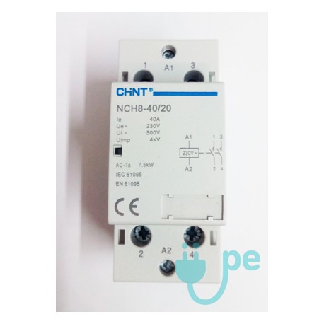 Contactor Modular 2P 40A 230V 2 MODULOS