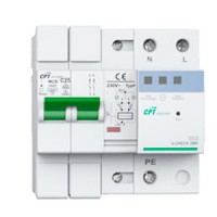 Protector de Sobretensiones Permanentes y Transitorias MINI 2Px40A