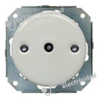 Interruptor-Conmutador de Superficie Blanco Fontini DO