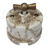 INTERRUPTOR PERSIANAS, FONTINI GARBY PORCELANA REGGIA