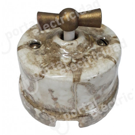 INTERRUPTOR PERSIANAS, FONTINI GARBY PORCELANA REGGIA