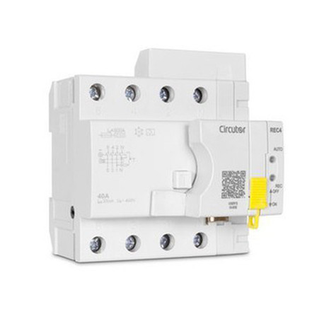 Dif. Auto-Rearmable e Inmunizado 4 Polos 40A 30-300mA CIRP26F21